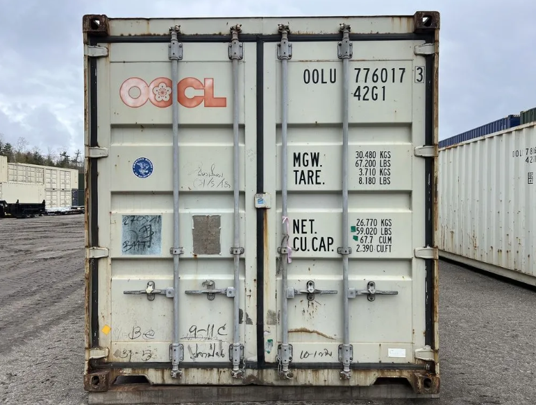 2024 40′ storage container cargo worthy