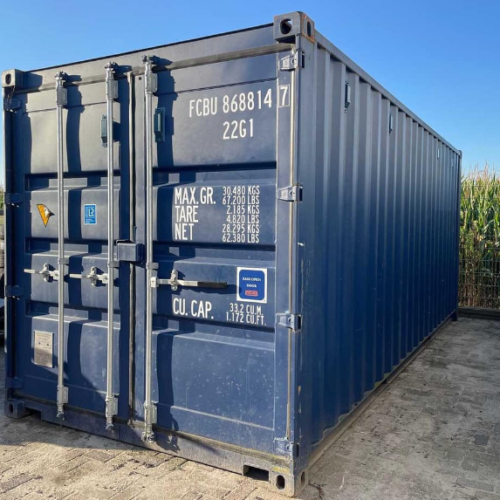 One Trip 40ft Shipping Container (Blue)