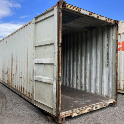 40ft Storage Container – High Cube, Wind and Water Tight