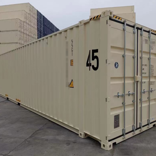 New 45 ft High Cube One Trip Shipping Container