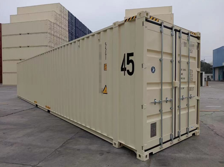New 45 ft High Cube One Trip Shipping Container