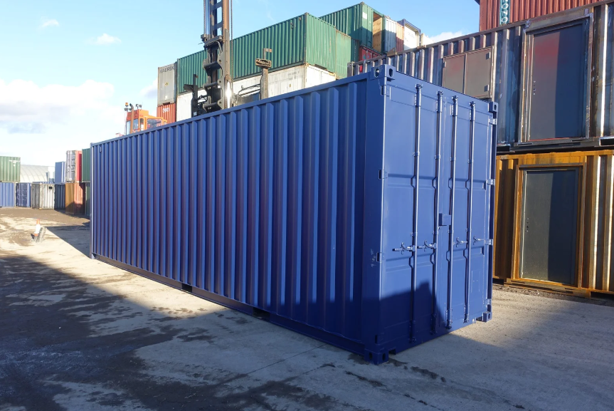 30ft x 8ft shipping container one trip cut down