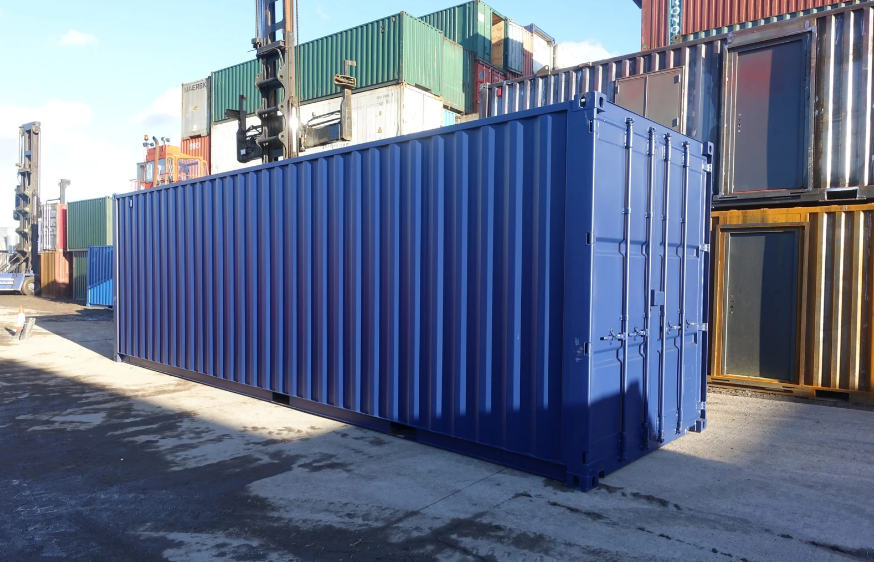 30ft x 8ft shipping container one trip cut down