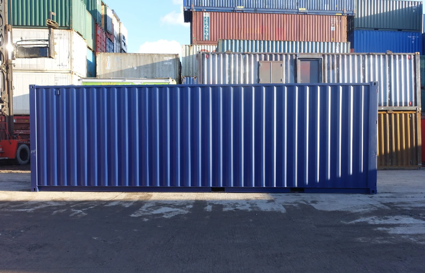 30ft x 8ft shipping container one trip cut down