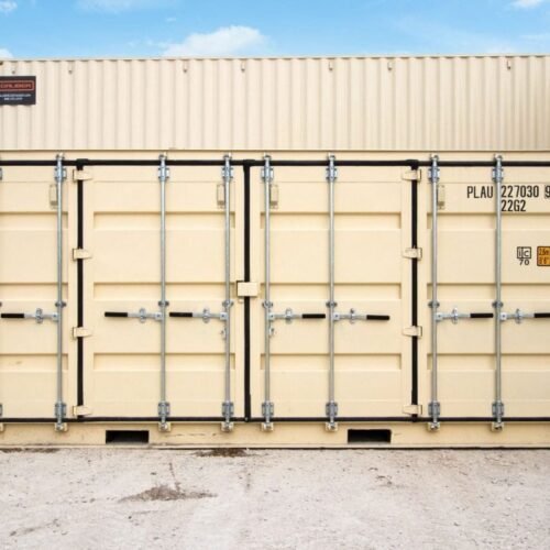 20 foot open side shipping container